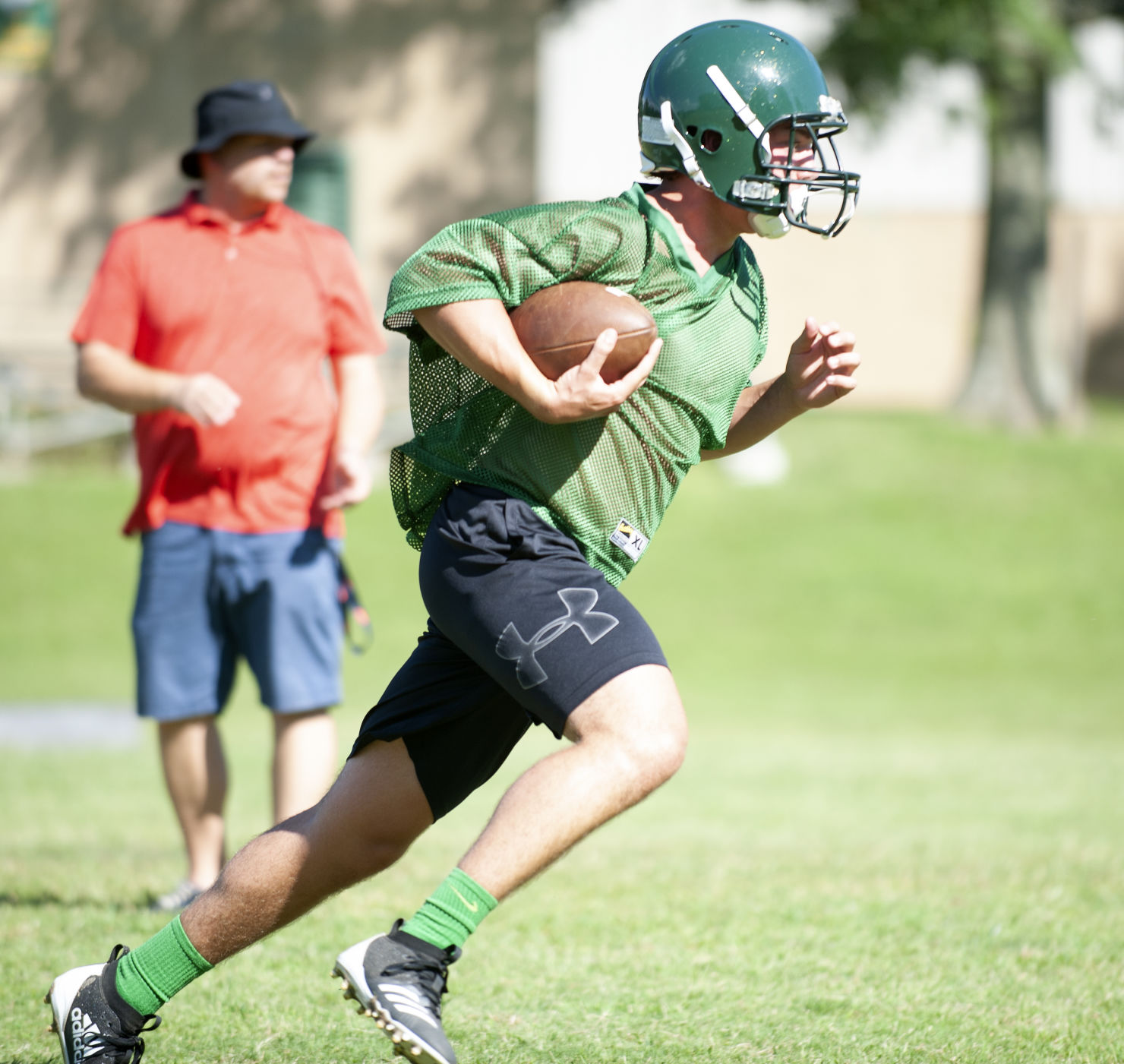 Metro-East Lutheran High School football practice